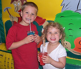 kids love frozen slushie drinks